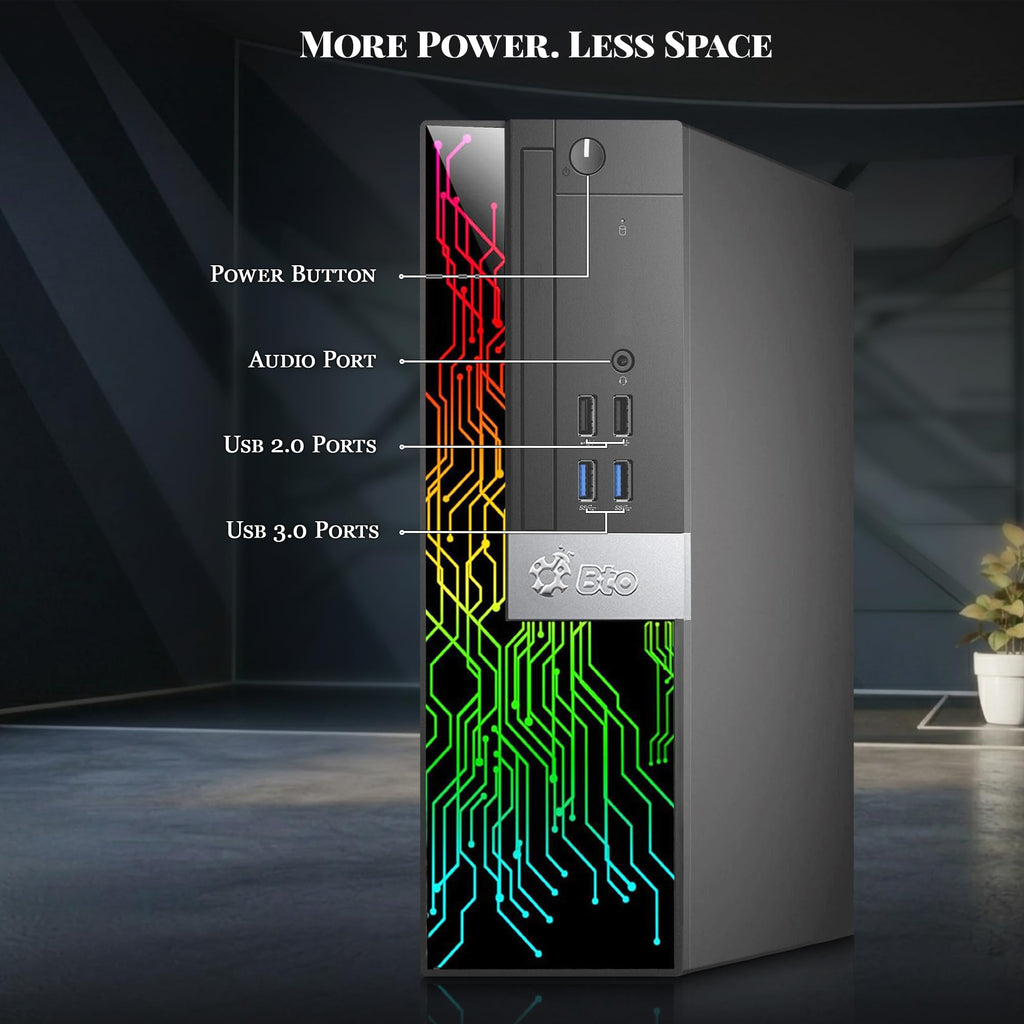 RGB Gaming Desktop PC Intel Core i5 RX 550 4GB GDDR5 G213186