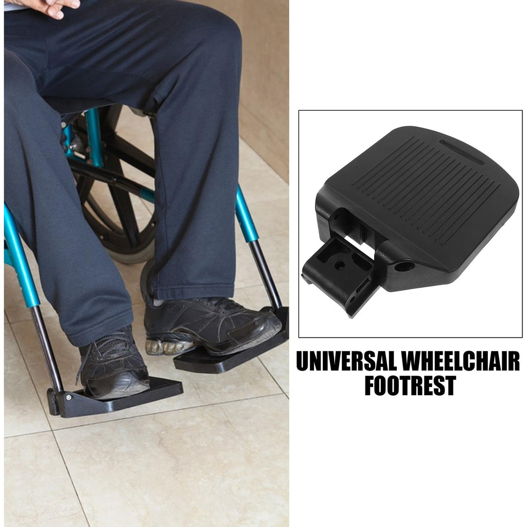 Adjustable Heavy Duty Wheelchair Footrests Replacement Y954