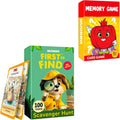 Kids Scavenger Hunt & Memory Matching Game G2938