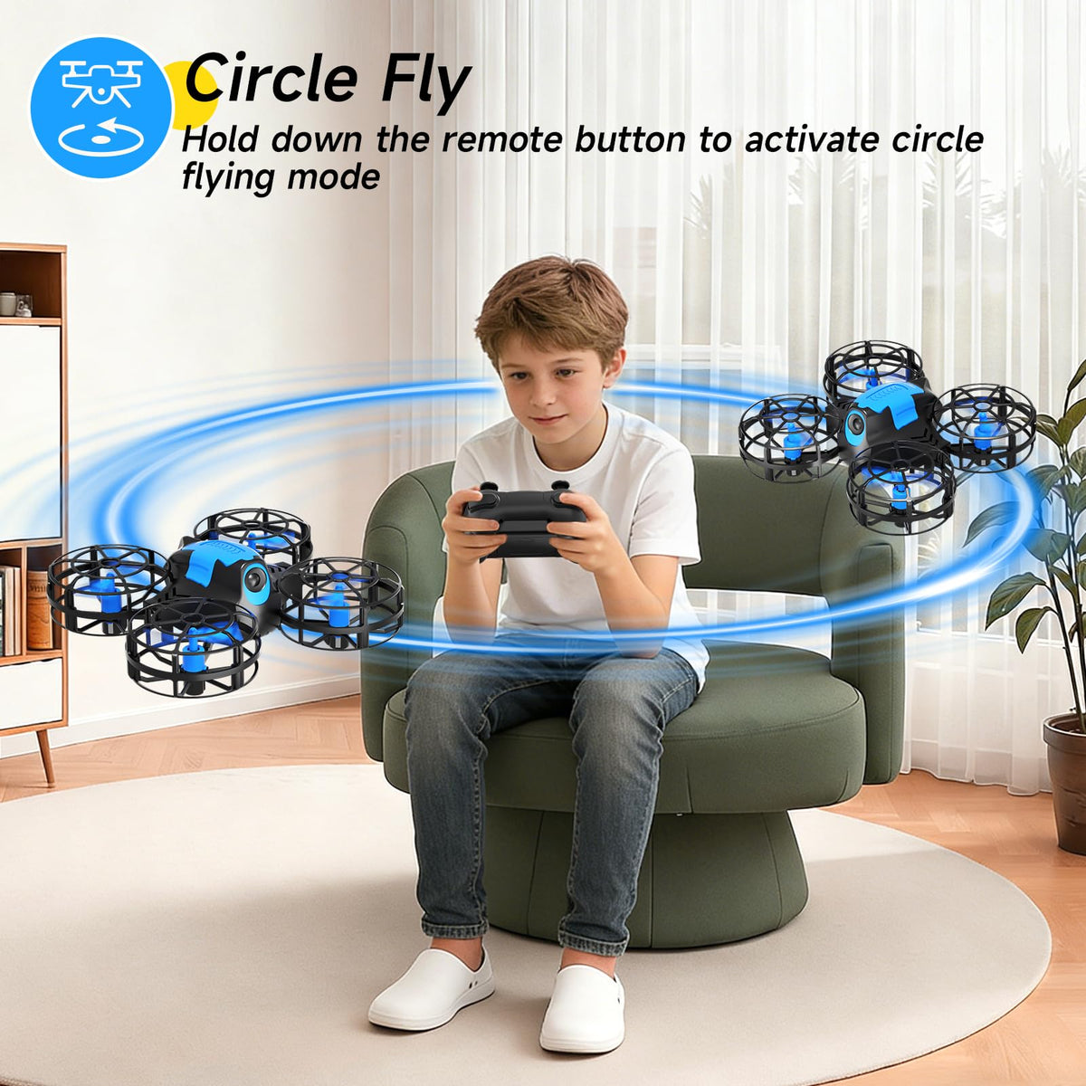 Mini Drone with 2 Batteries B273577