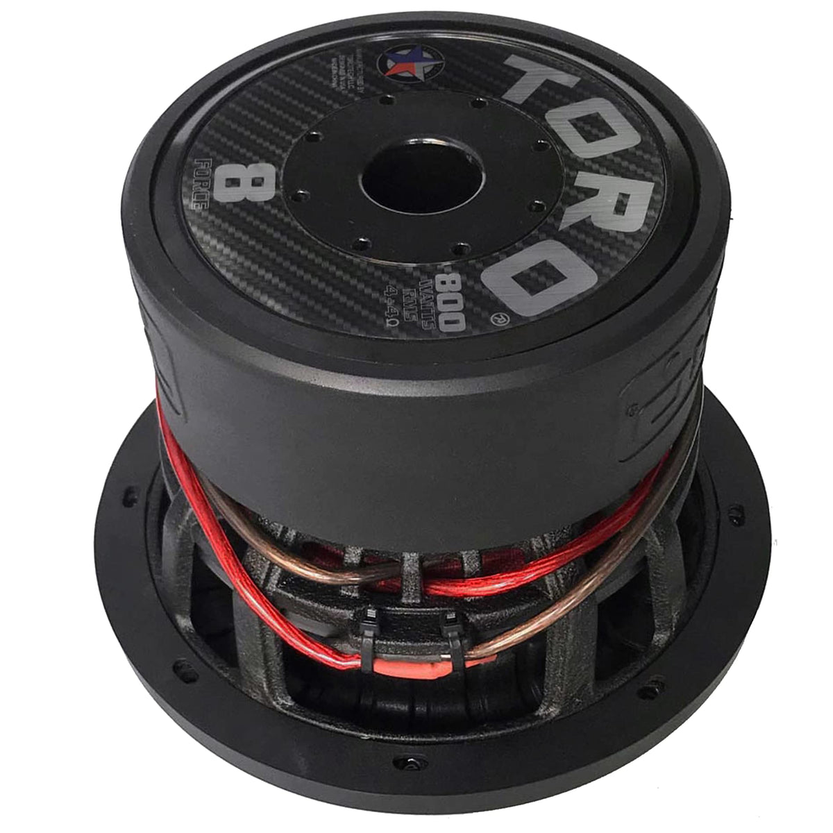 8" Car Subwoofer 800W RMS Dual 4Ω 2.5" Voice Coil R13786