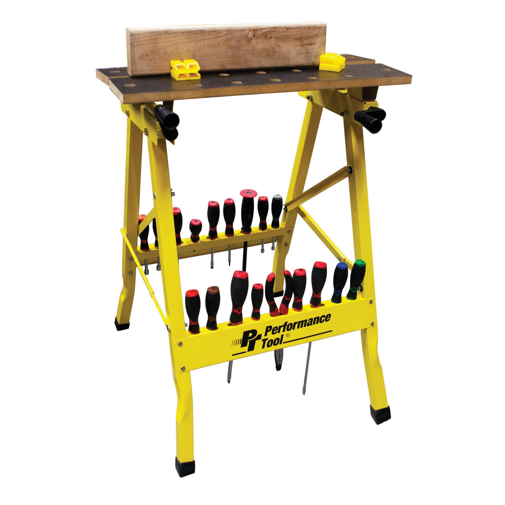 Portable Folding Workbench and Vise S489