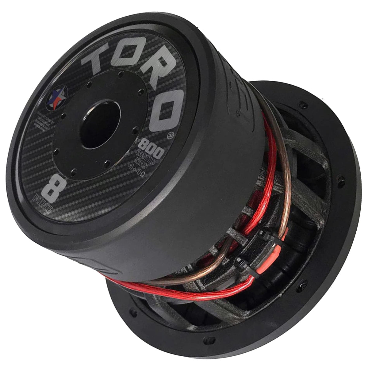 8" Car Subwoofer 800W RMS Dual 4Ω 2.5" Voice Coil R13786