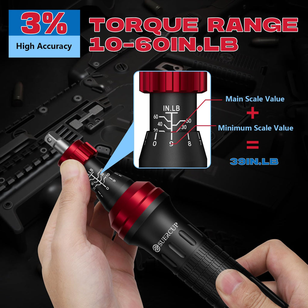 1/4" Torque Screwdriver 36 PCS Set M547514