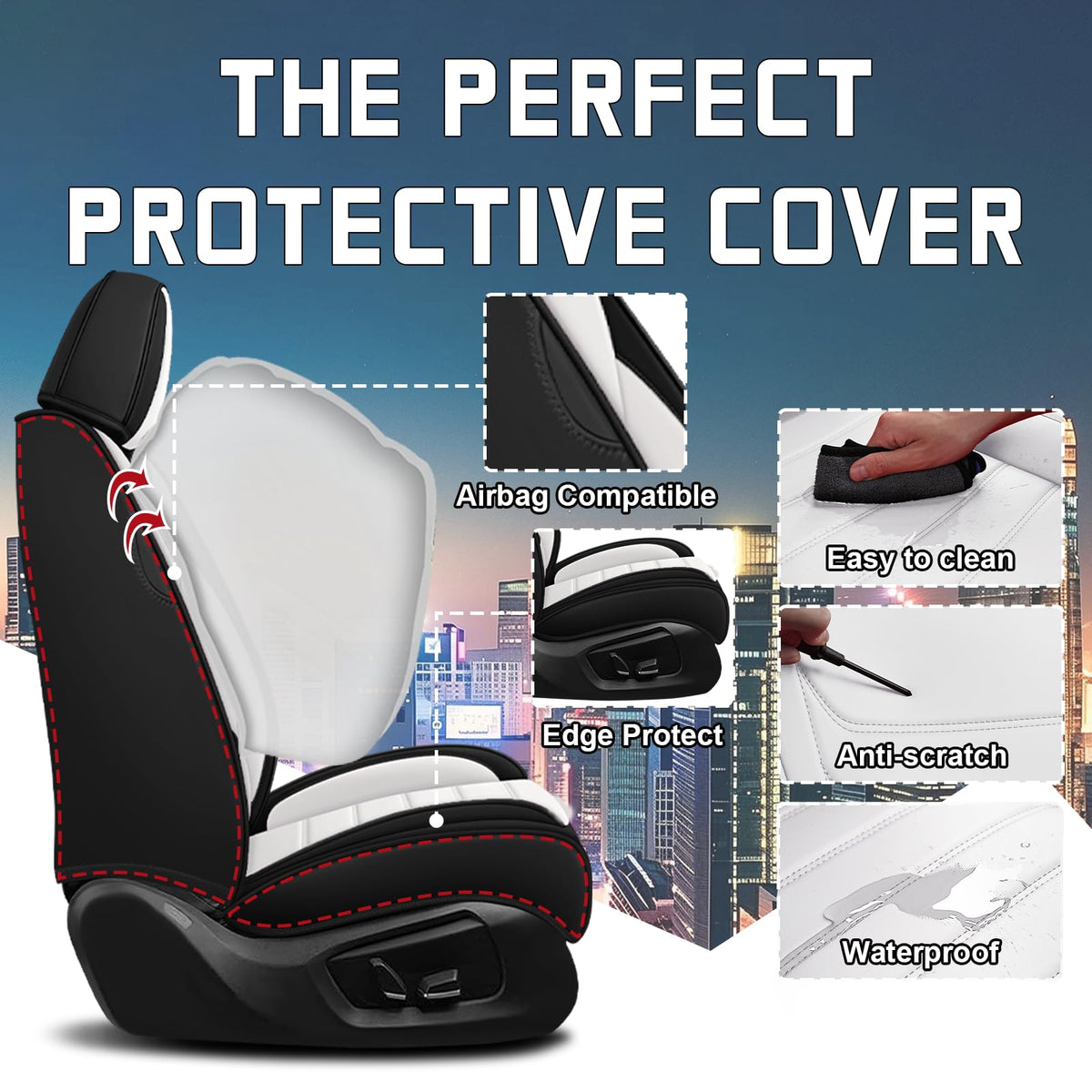 Car Seat Cover 5 Seats X4777