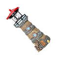 Solar Powered Resin Lighthouse Ornament S472058