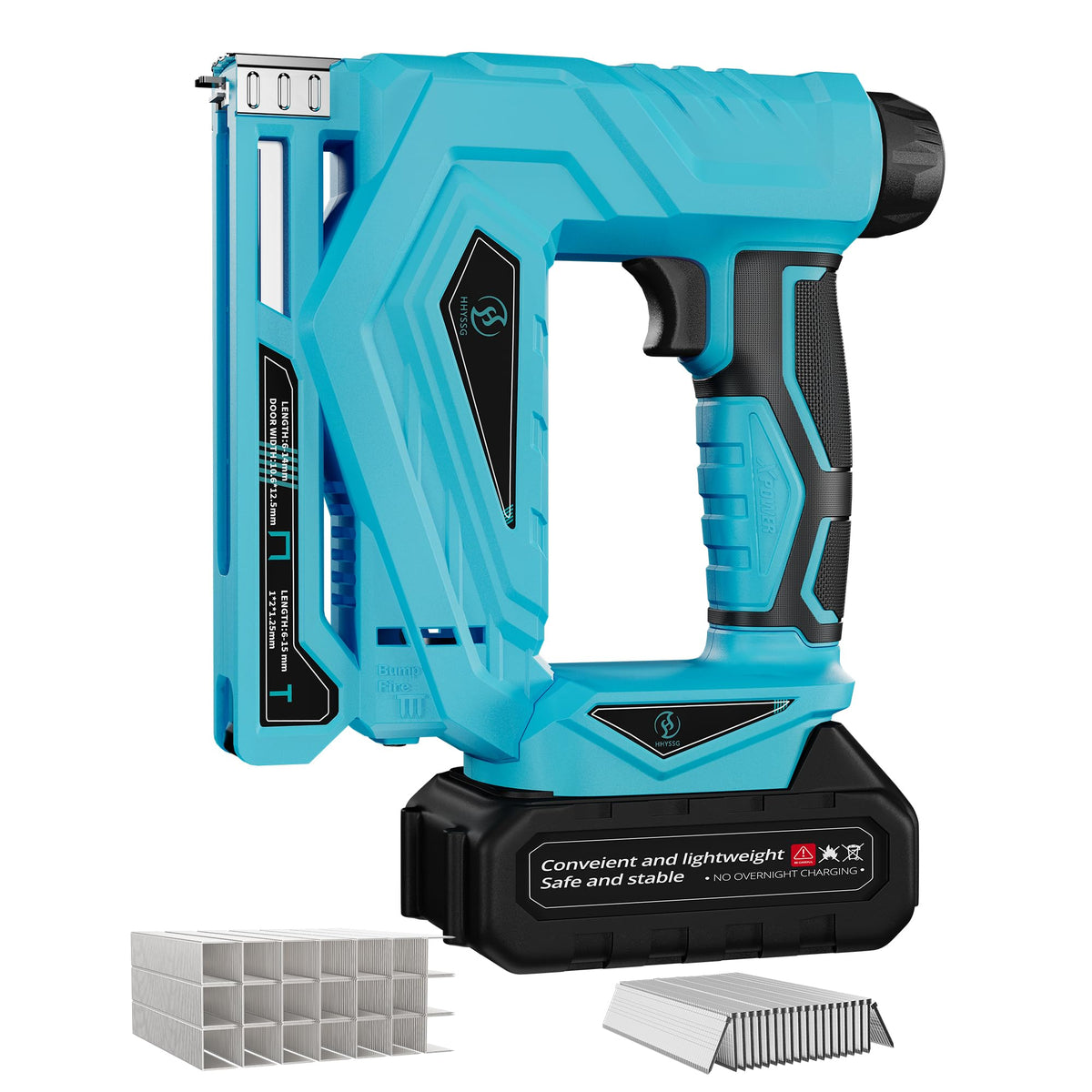 Cordless 2-in-1 Brad Nailer Staple Gun H884
