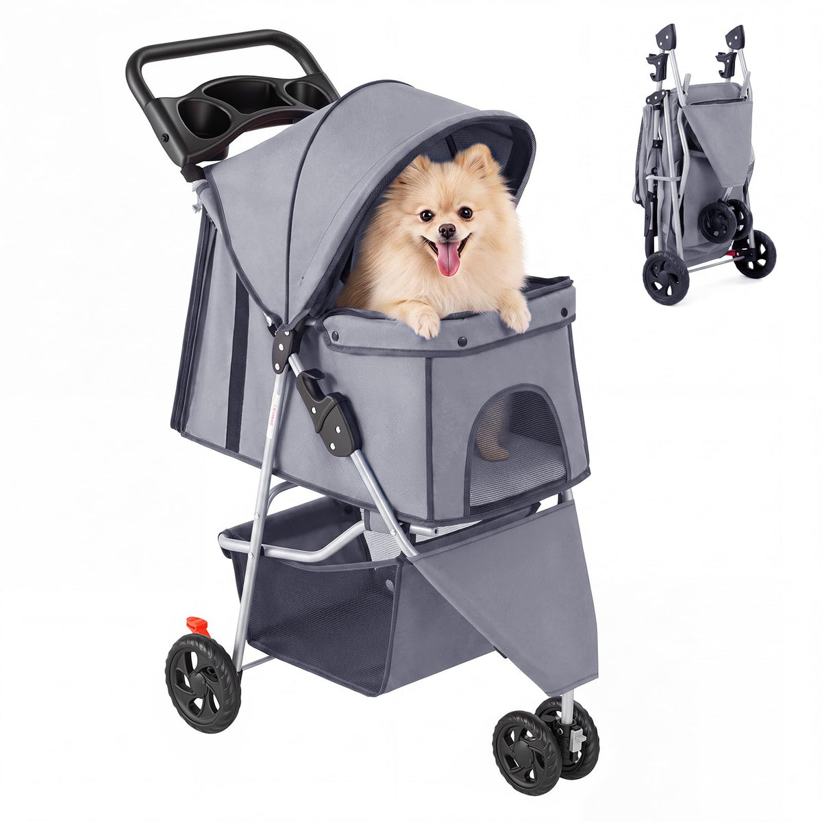 3 Wheels Pet Stroller C411649