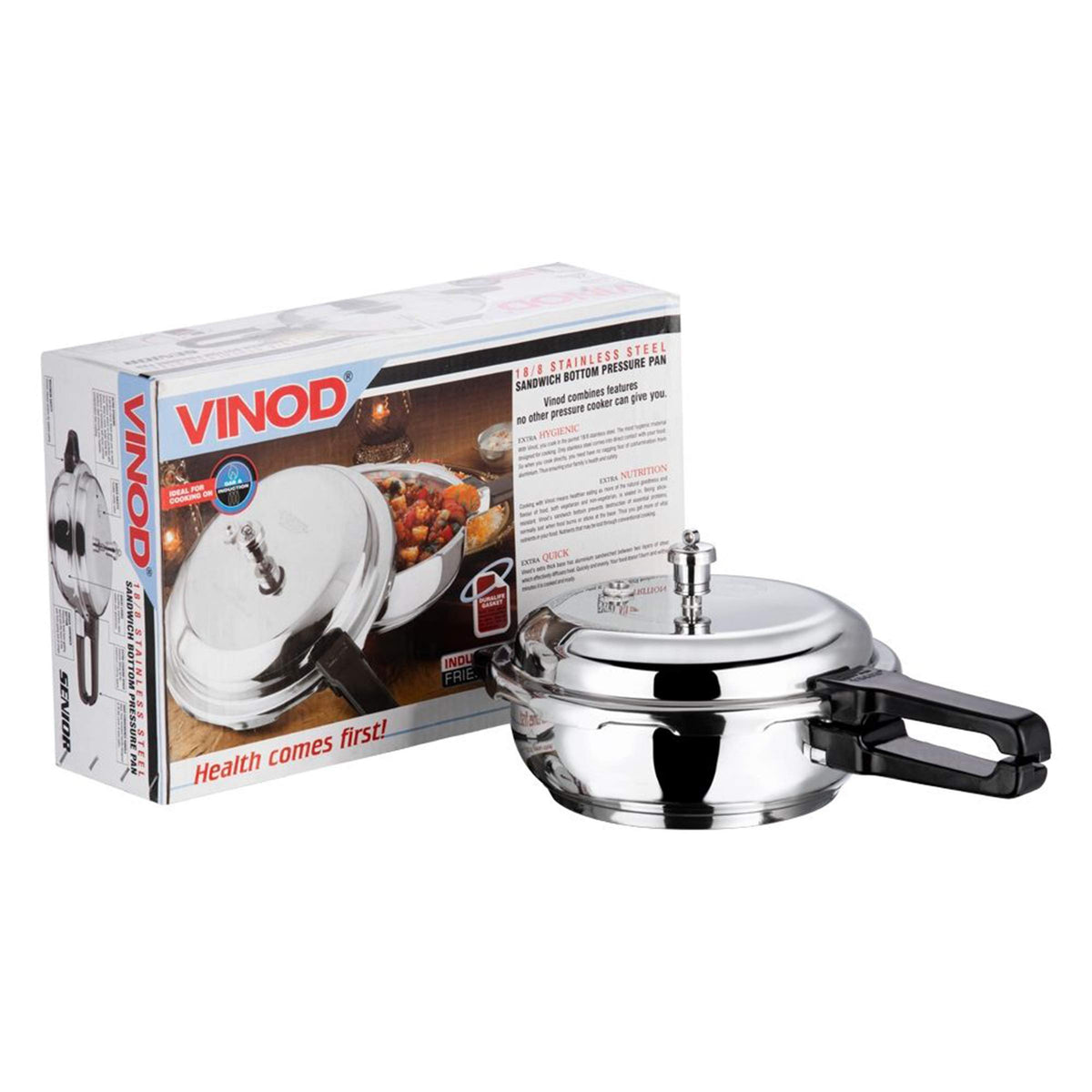 Stainless Steel Sandwich Bottom Pressure Pan G826621