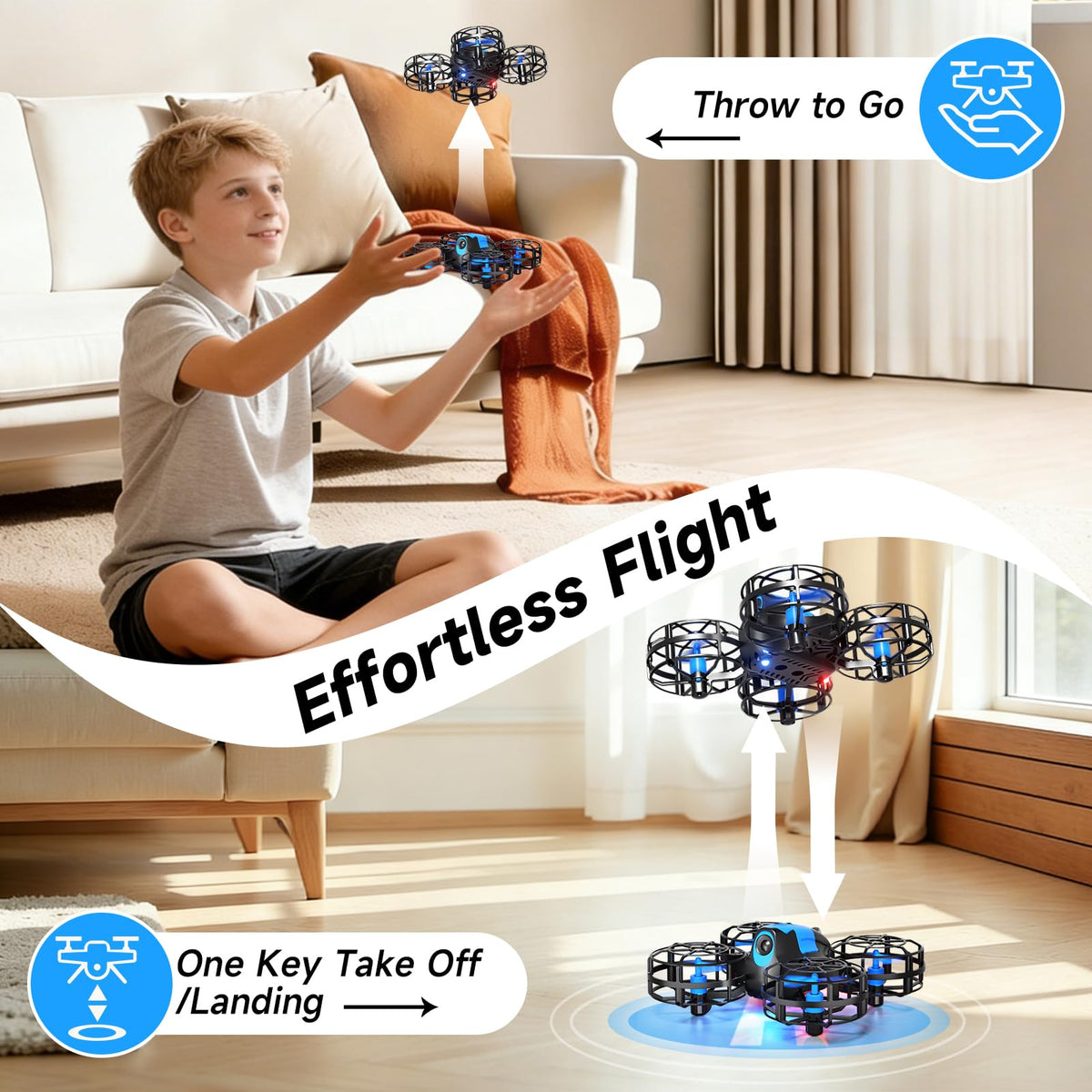 Mini Drone with 2 Batteries B273577