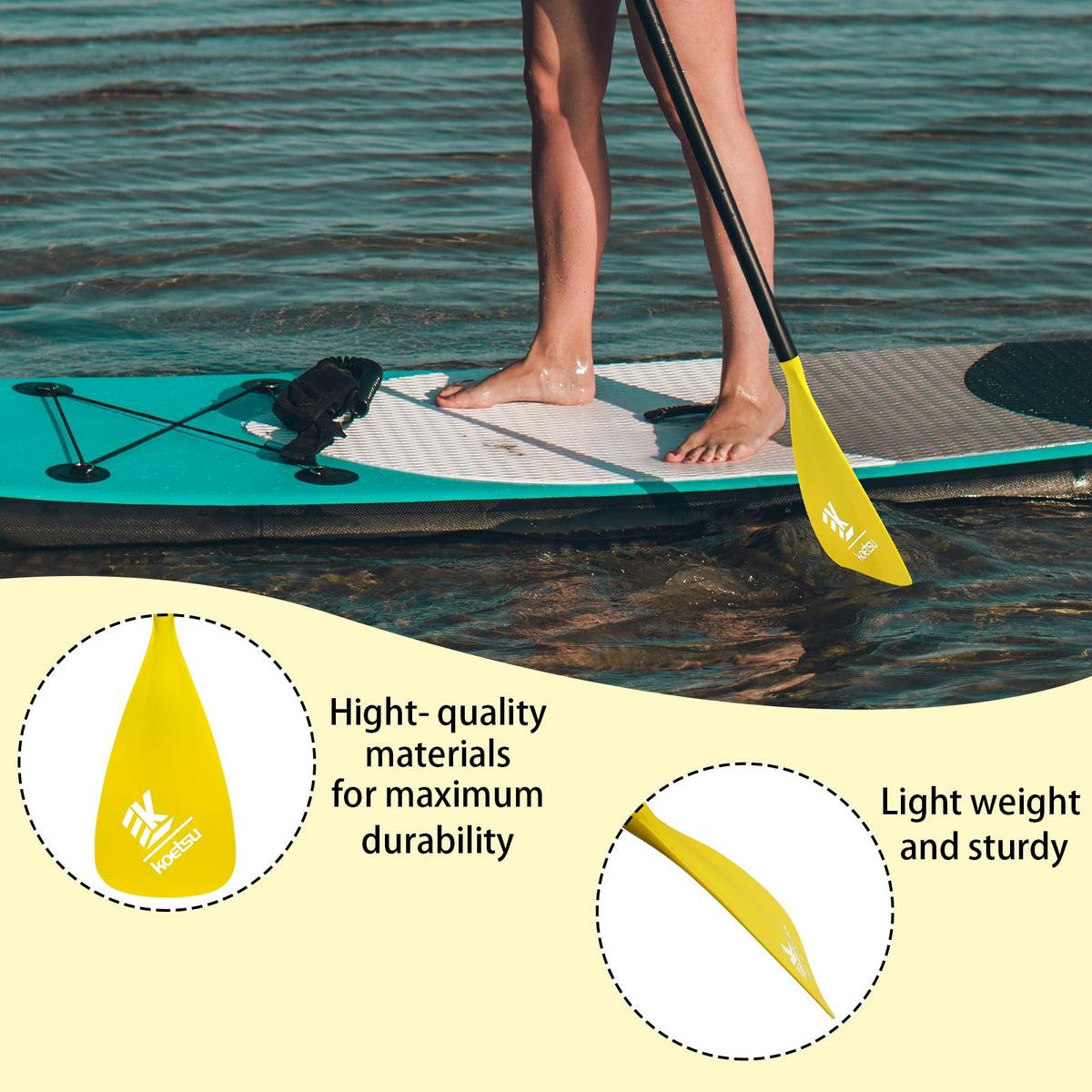 Adjustable 2-in-1 SUP & Canoe Paddle L87569