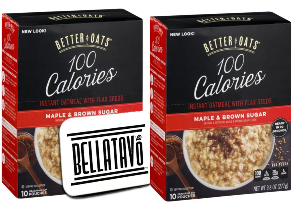 100 Calorie Instant Oatmeal Bundle with Flax Seed C8657