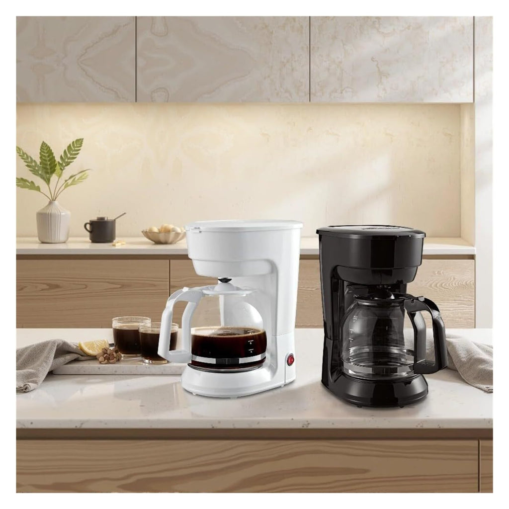 12-Cup Coffee Maker with Reusable Filter Y462