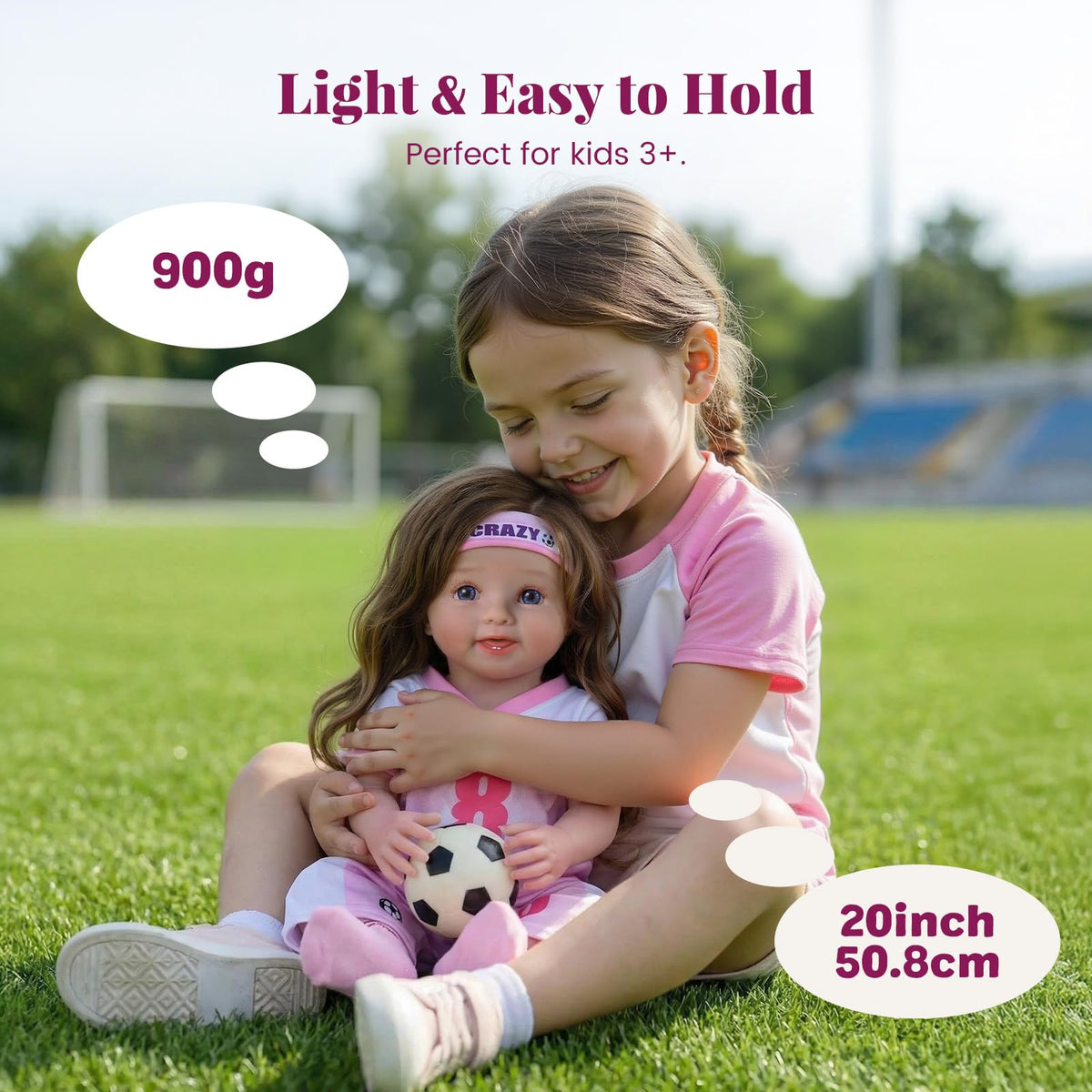 20 Inch Reborn Baby Dolls Girl S280