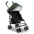 Lightweight Travel Stroller with Compact Fold, 3-Position Recline, Olive Green D65906