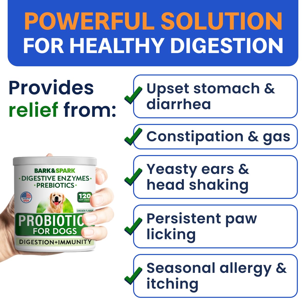Dog Probiotics + Omega 3 Fish Oil Bundle F514