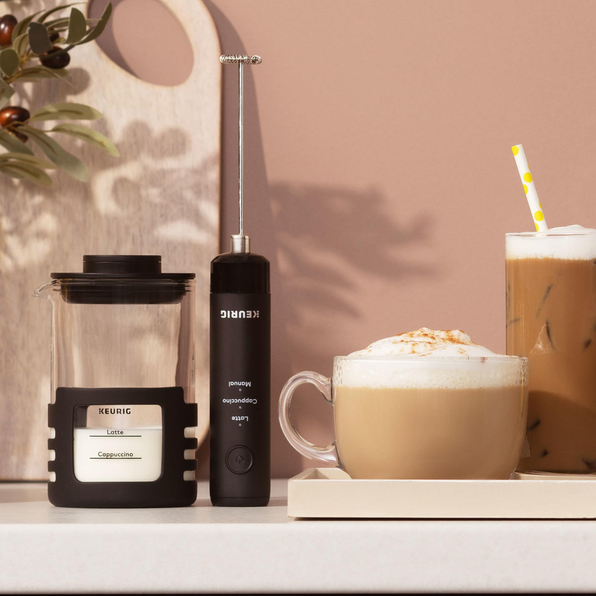 Rechargeable Handheld Milk Frother M6333