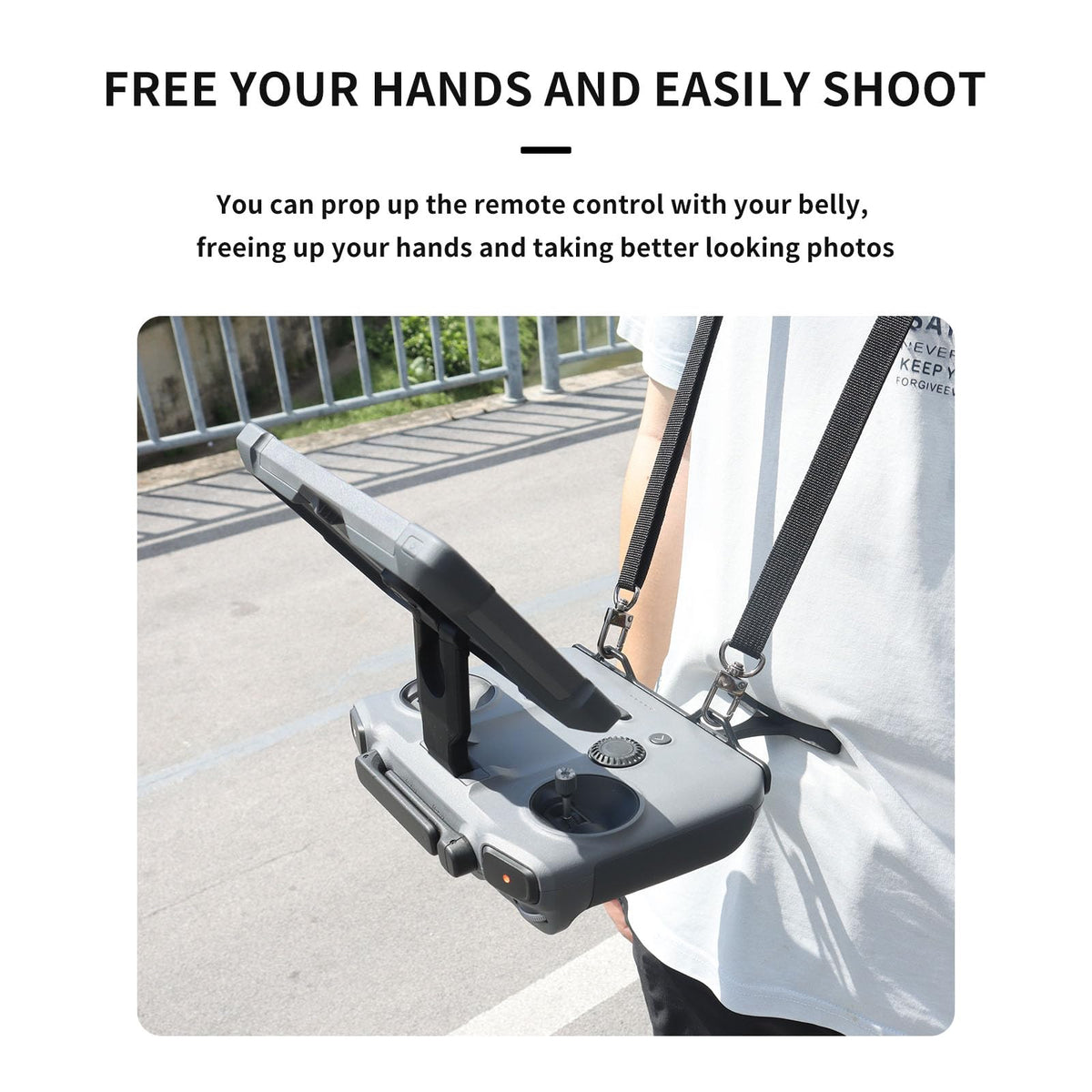 Aluminum Alloy Crossbar, Belly Support & Adjustable Lanyard Kit Z658
