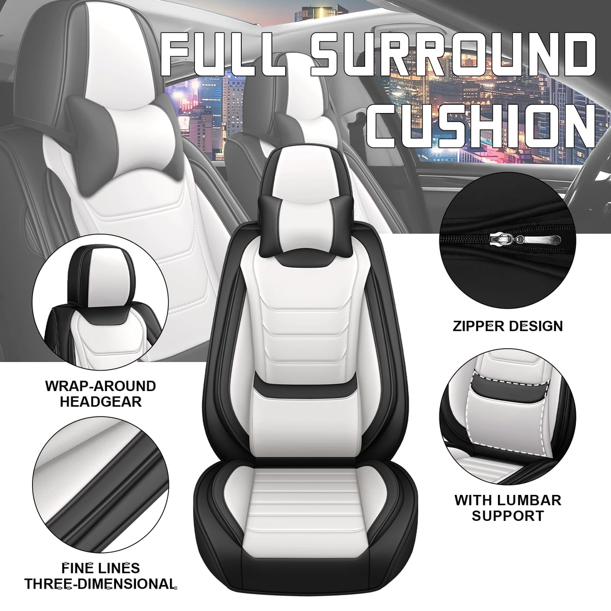 Car Seat Cover 5 Seats X4777