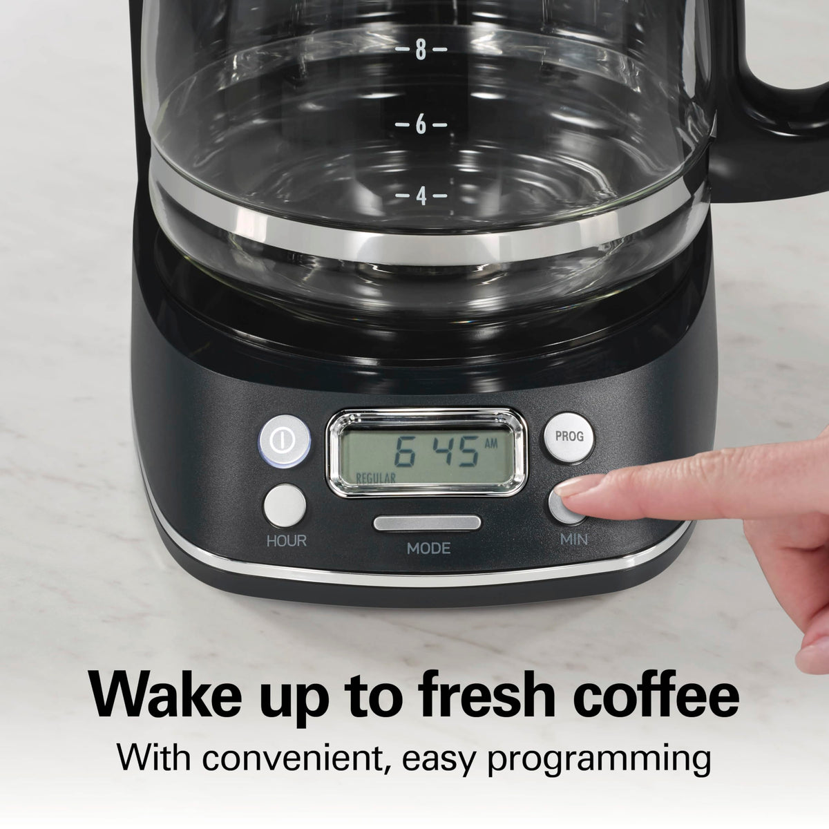 12 Cup Programmable Drip Coffee Maker U160