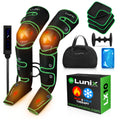 Cordless Compression Leg Massager with Heat & Cold Therapy K560698