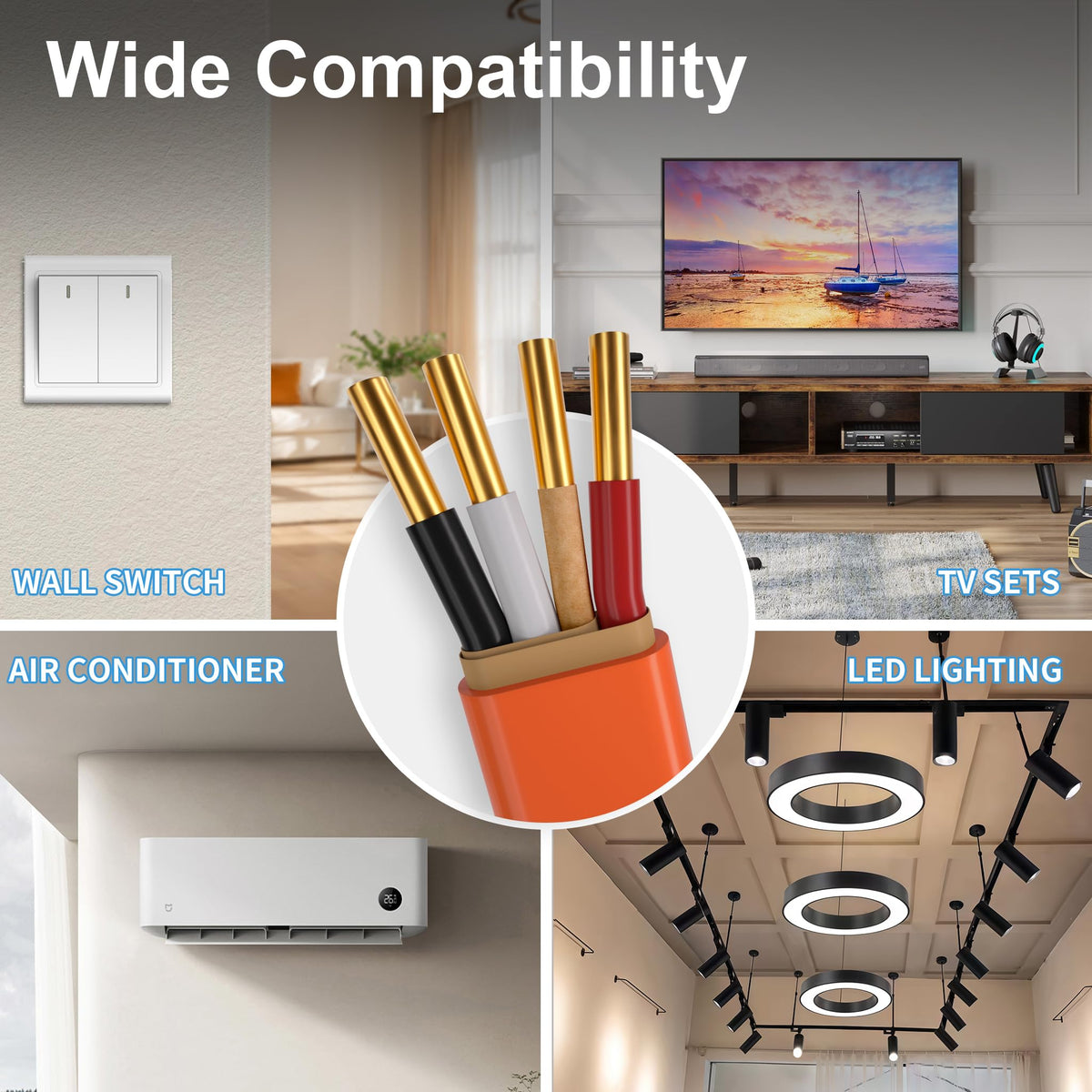 Orange 35FT Non-Metallic Sheathed Cable A12964