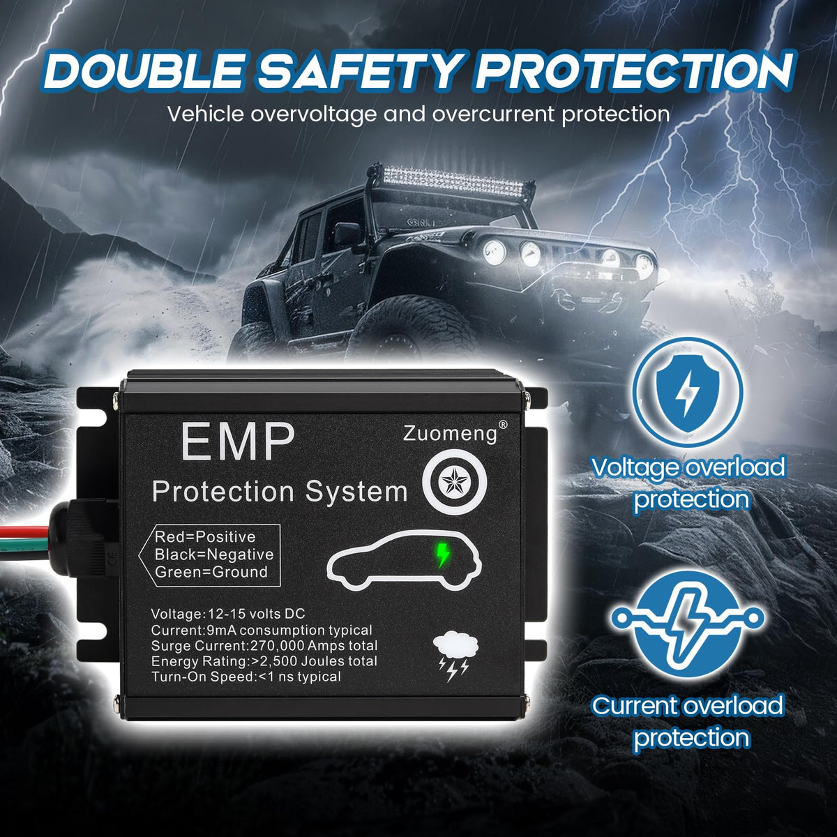 12 Volt DC Vehicle EMP Protection H761365