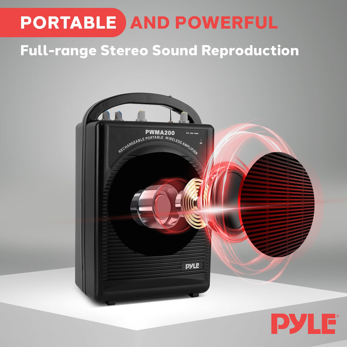 Portable PA Speaker & Microphone System H5657