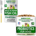 Dog Probiotics + Omega 3 Fish Oil Bundle F514
