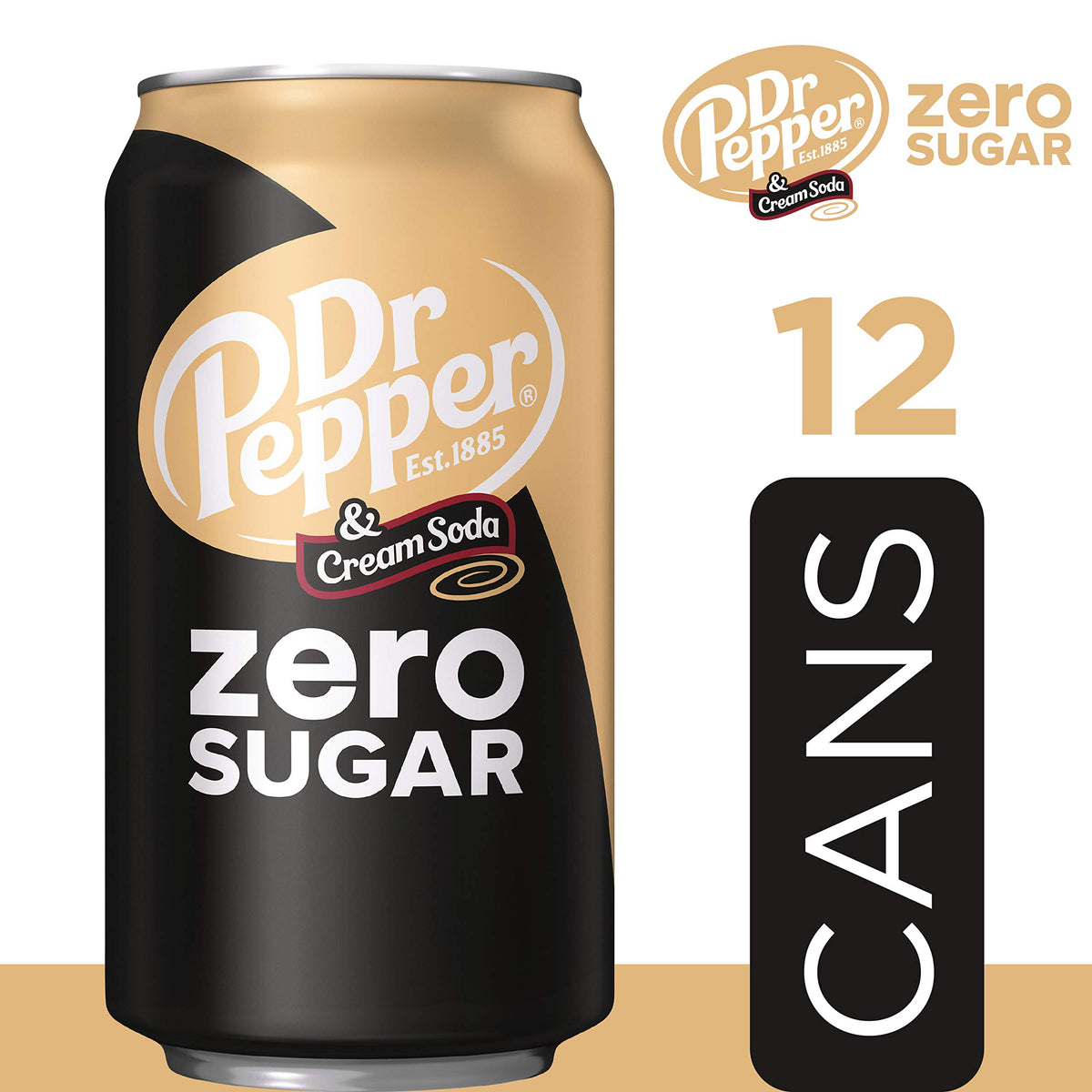 Zero Sugar Soda 12 fl. oz. Cans 12 Pack Pack of 2 C21199
