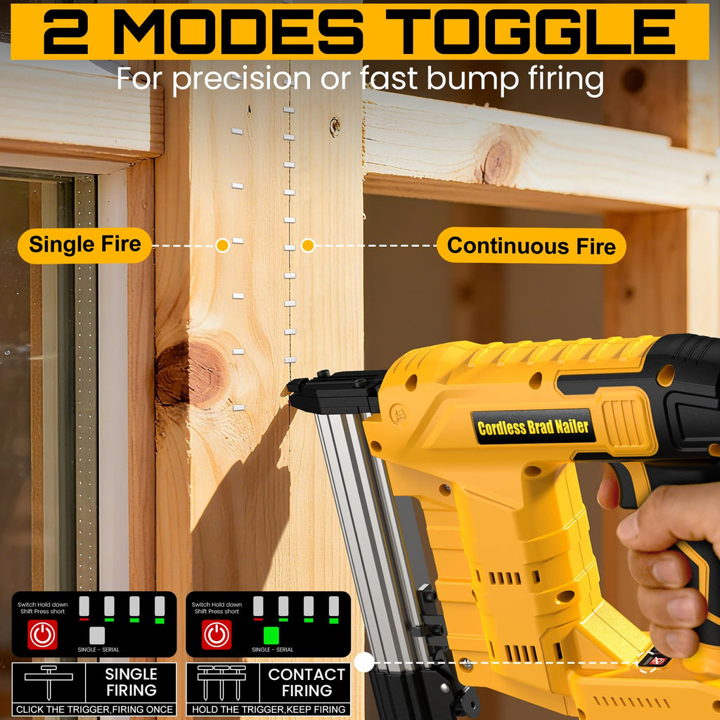 18 Gauge Cordless Brad Nailer & Staple Gun R747