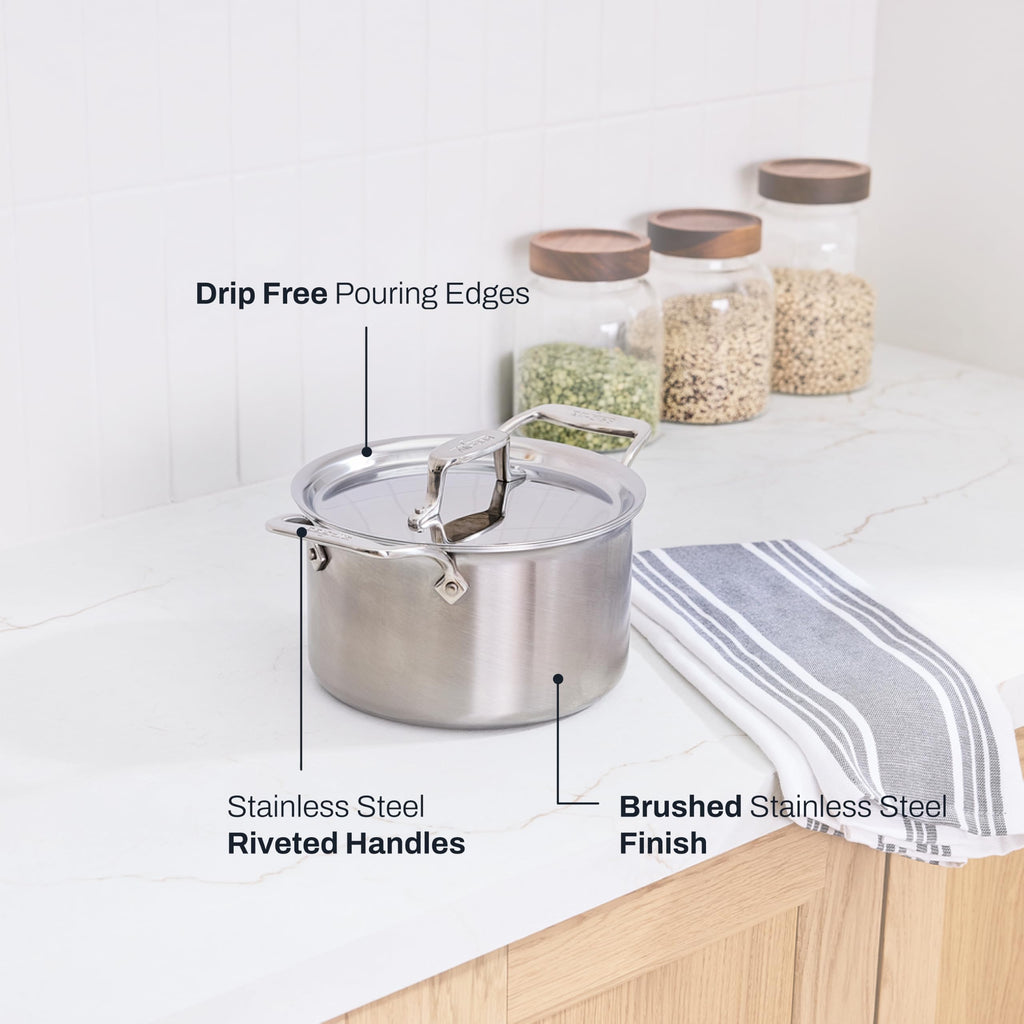 Stainless Steel 4 Qt Soup Pot with Lid G13578