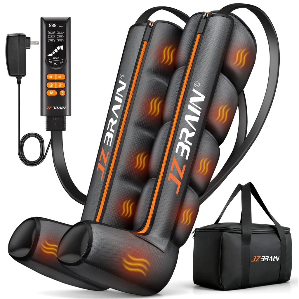 Air Compression Boots Leg Massager with Heat K42747
