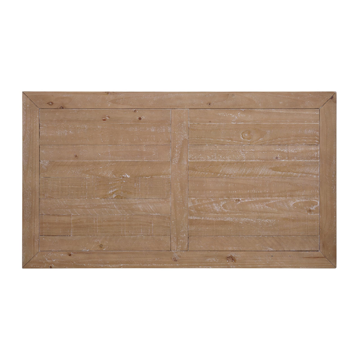 Solid Wood Coffee Table, Black and Driftwood I954087