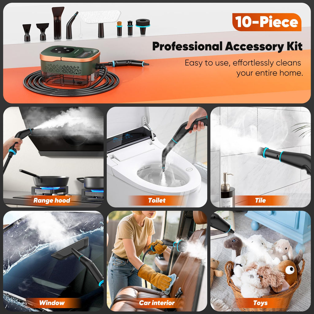 Handheld Pressurized Steam Cleaner M213775
