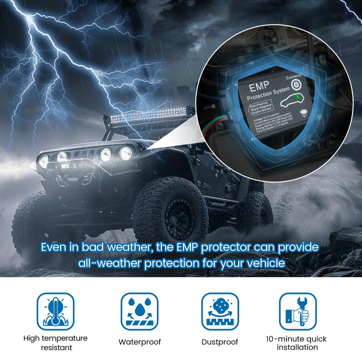 12 Volt DC Vehicle EMP Protection H761365