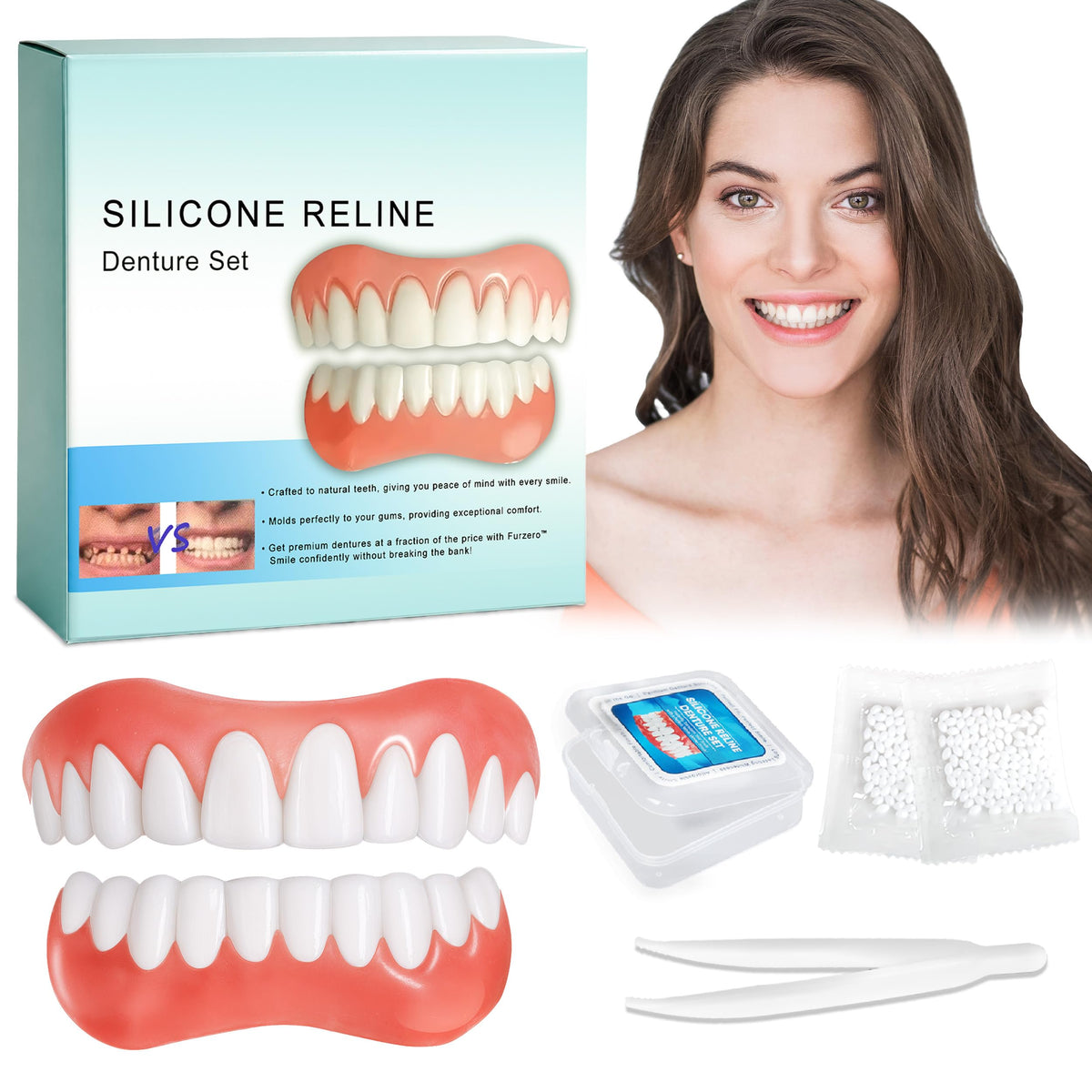 Moldable False Teeth G548838