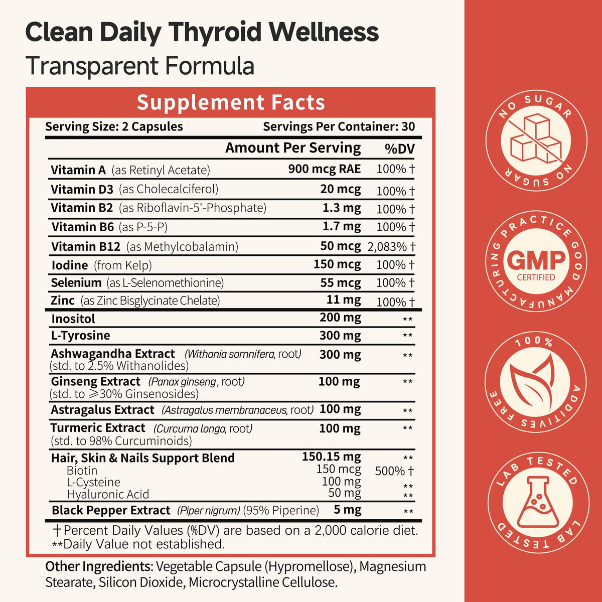 Thyroid Support Complex 60 Ct N966707