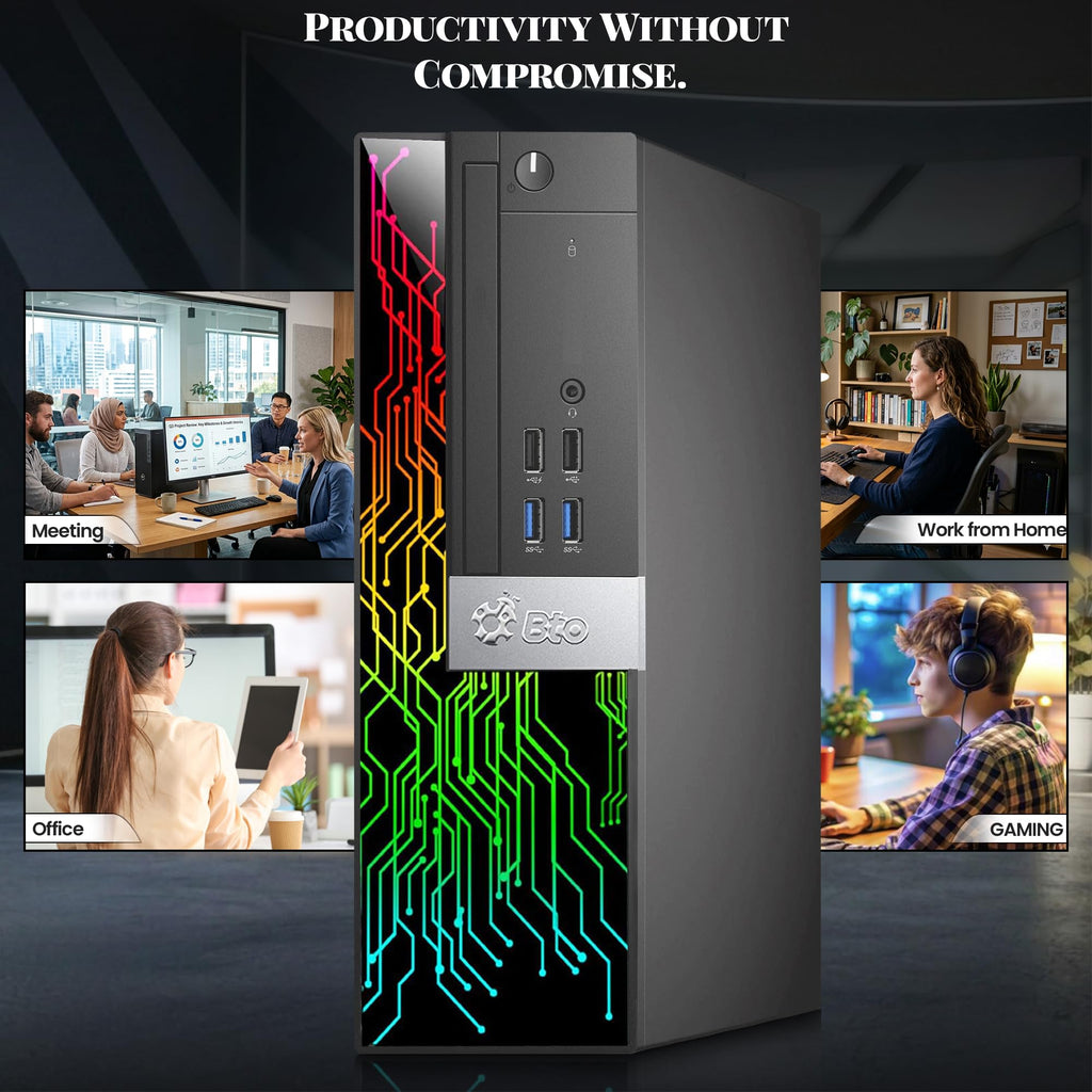 RGB Gaming Desktop PC Intel Core i5 RX 550 4GB GDDR5 G213186