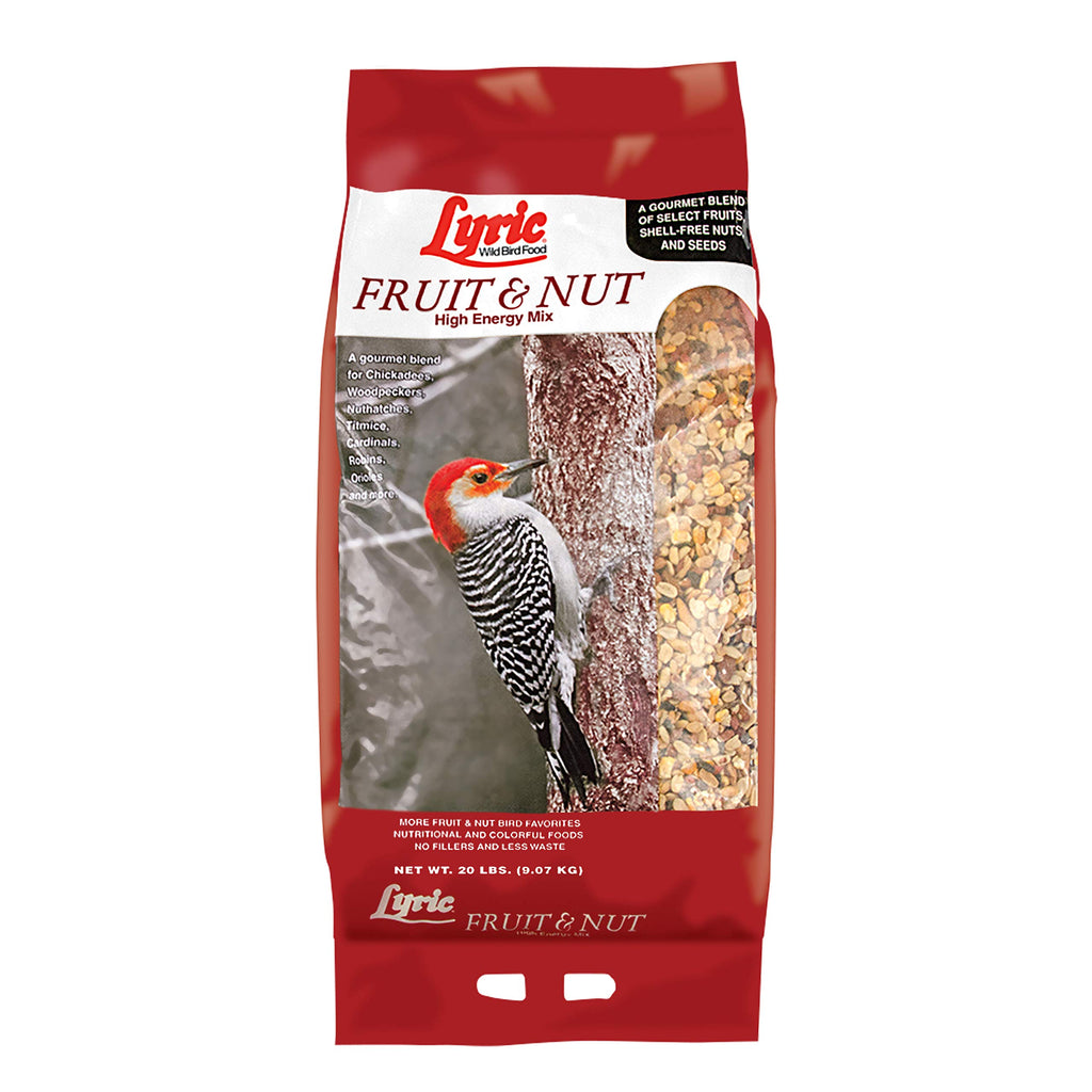 Fruit and Nut Wild Bird Seed Mix 20 lbs H418737