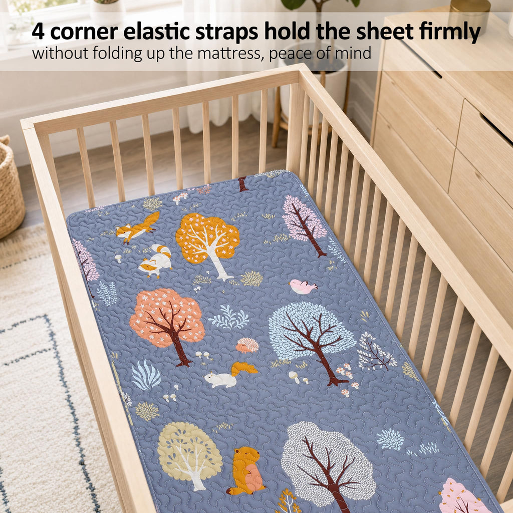 Soft Mini Crib Sheet Pack N Play Mattress Pad X880