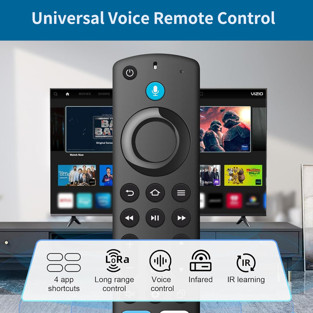Voice Remote Replacement for Fire TV Stick and Smart TVs H3891