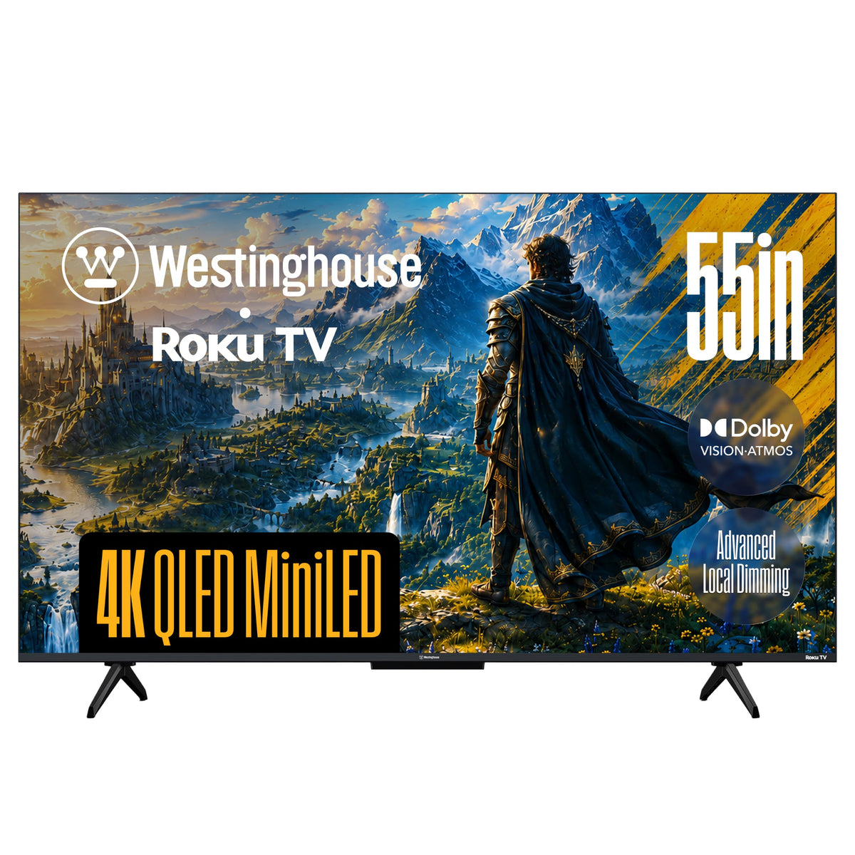 55 Inch Mini LED 4K UHD Roku TV N1391