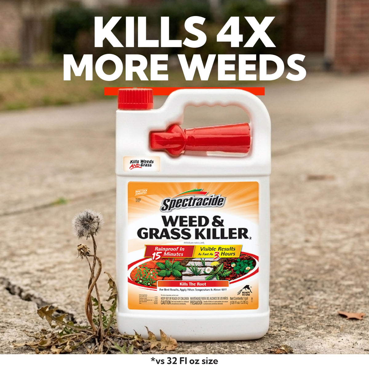 Weed & Grass Killer Ready-to-Use Spray, 1.33 Gal N5191