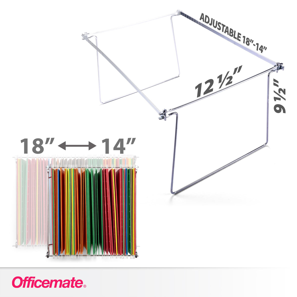 Letter Size Hanging File Frame 2-Pack T5710