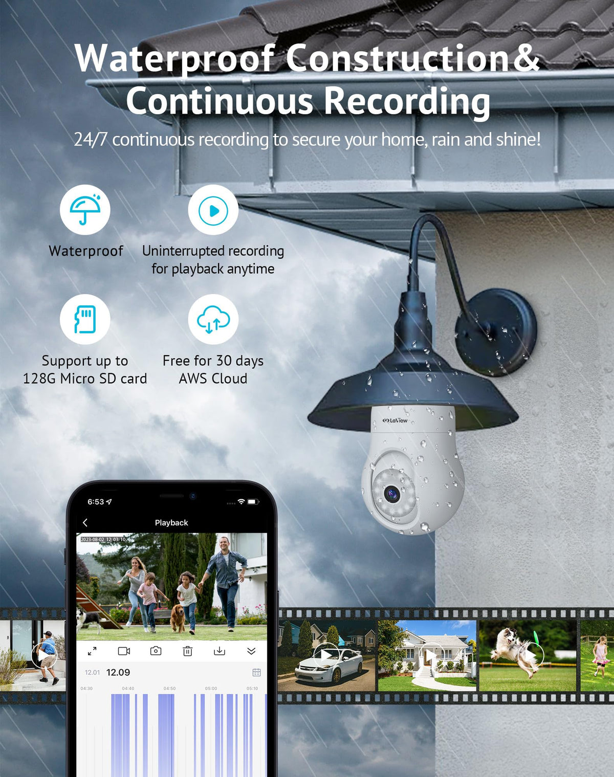 4MP 2K Security Camera 2 Pack I41758