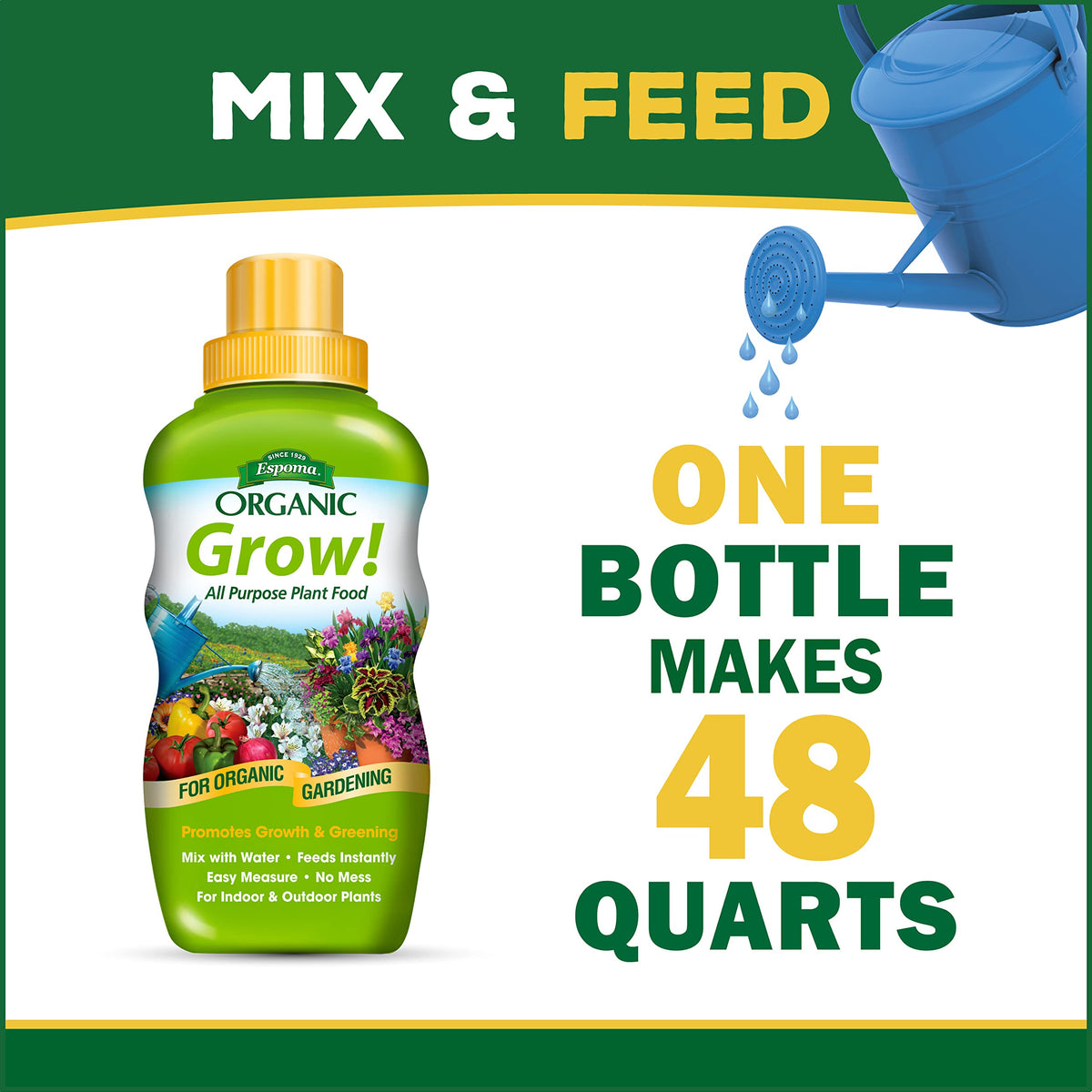 Organic Liquid Concentrate Plant Food 16oz P1530