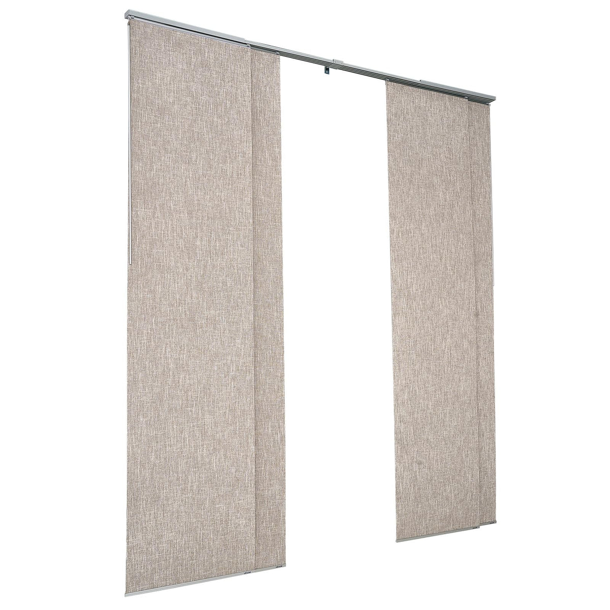 Brown Blackout Panel Track Blinds S8609