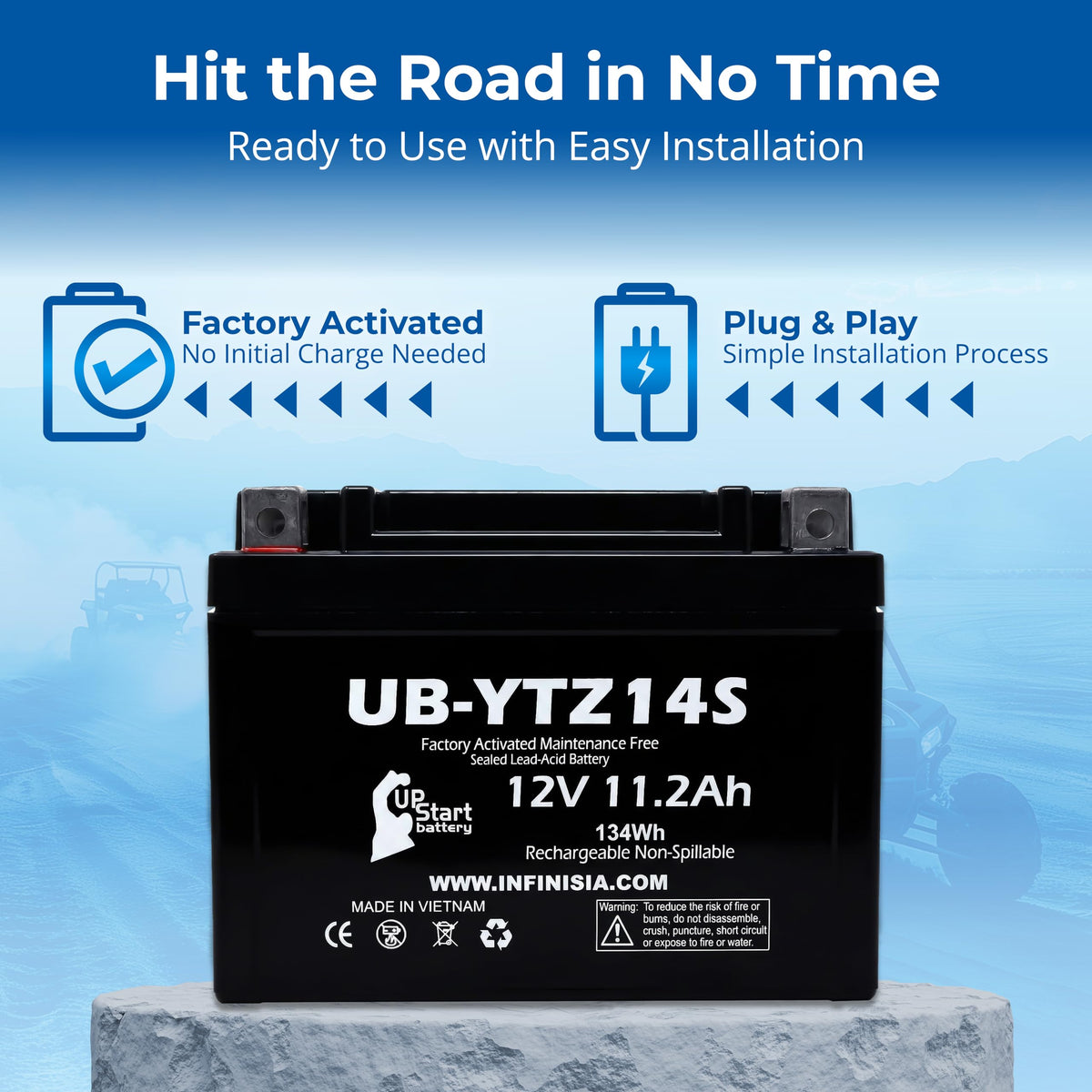 12V 11.2Ah Battery Q716673