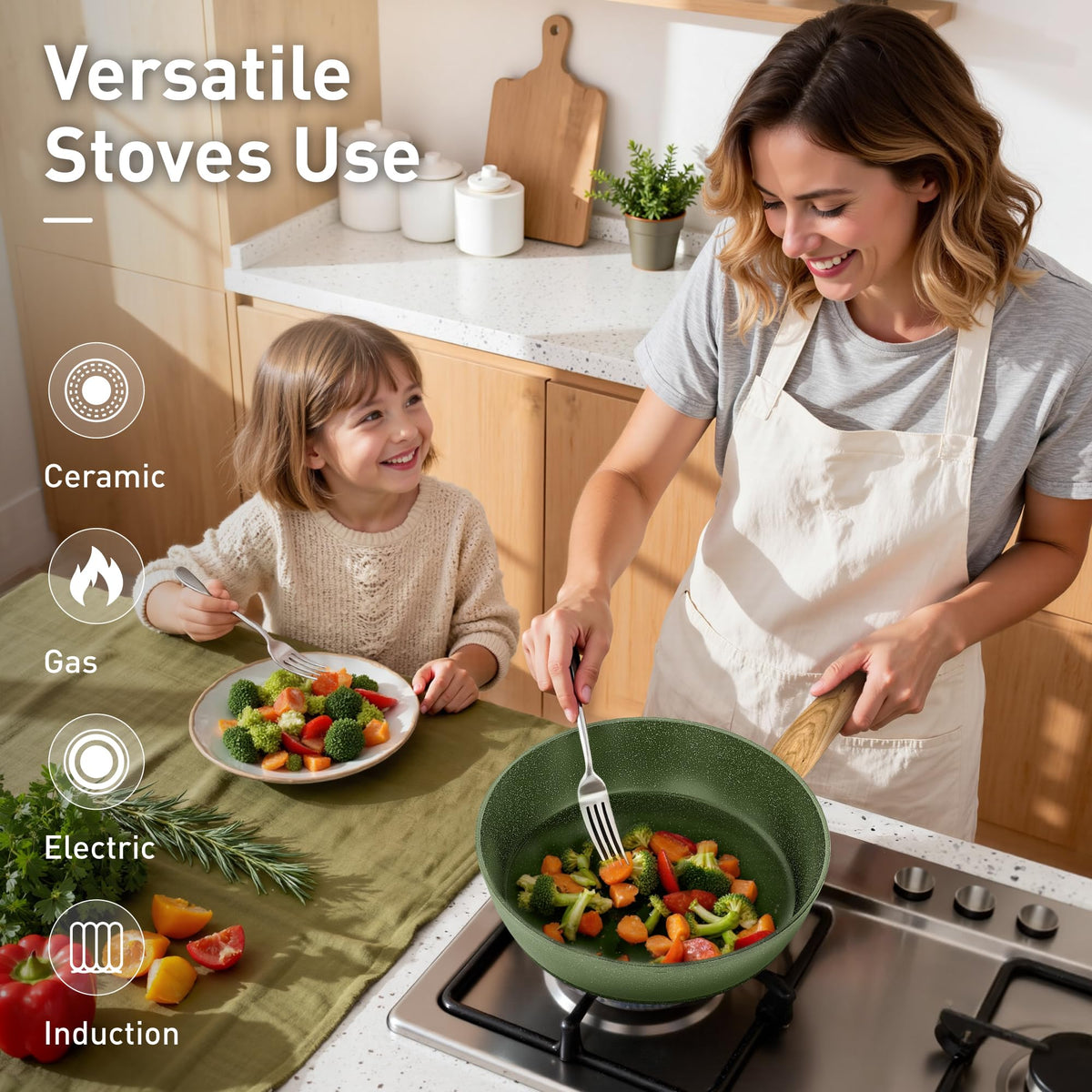 12 Piece Nonstick Cookware Set F678229